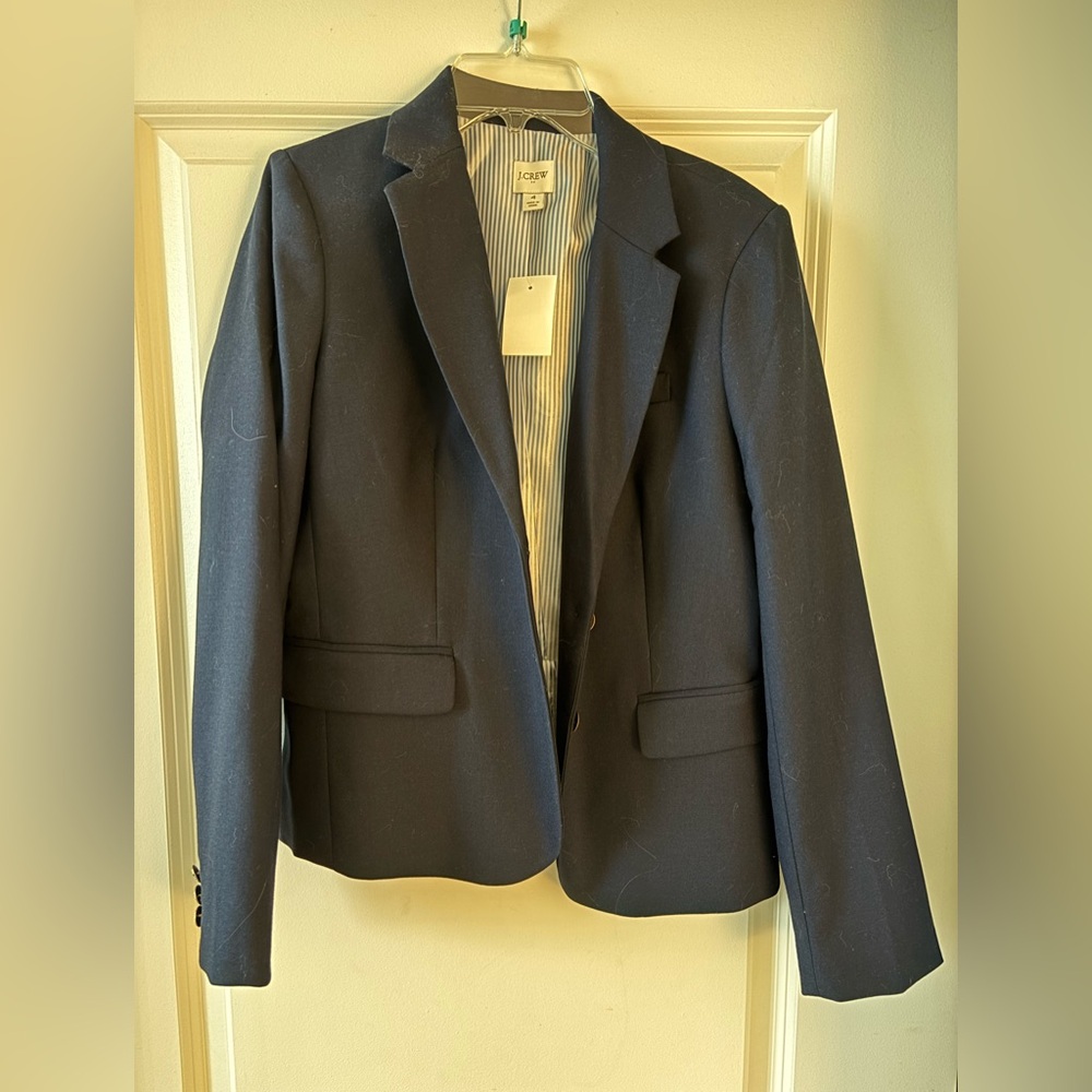 J. Crew Classic Navy Blazer